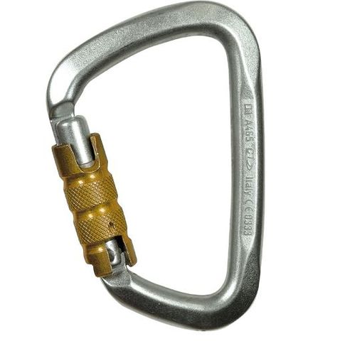 CARABINER LARGE STEEL 3C4650A TG 50KN GATE 25MM