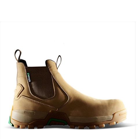 BOOT FXD PULL ON ELASTIC SIDE WHEAT USA 9.5