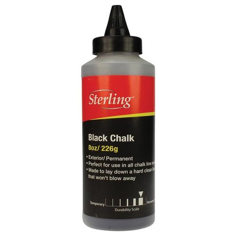 CHALK BLACK REFILL 8 OZ 226G