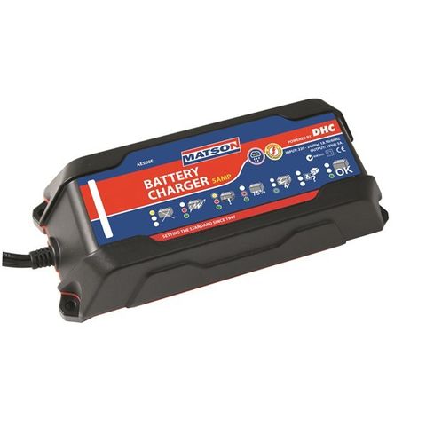BATTERY CHARGER WATERPROOF 12V MATSON 5.0AH AE500E