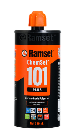 ADHESIVE RAMSET POLYESTER CHEMSET 101 PLUS 380ML