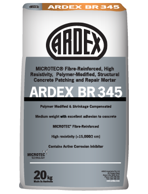 ARDEX BR 345 CONCRETE PATCH AND REPAIR MORTAR 20KG