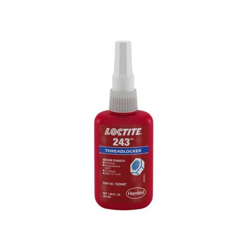ADHESIVE LOCTITE 243 THREADLOCKER M/DUTY BLUE 50ML