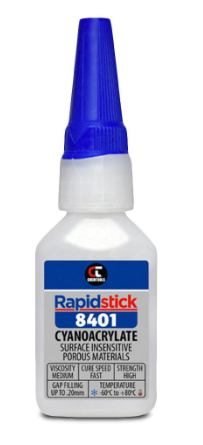 ADHESIVE INSTANT M/SUBST LOW ODOUR 25ML RAPIDSTICK