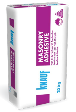 KNAUF MASONRY ADHESIVE DRY WALL 20KG (BAG)