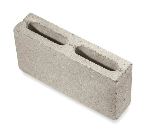 BLOCK PARTN TRADITIONAL 390X190X90MM NATURAL