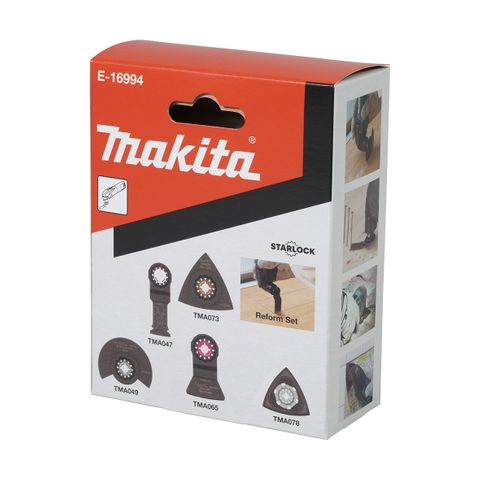 BLADE MULTITOOL STARLOCK RENO MAKITA (5 PIECE)