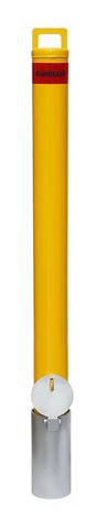 BOLLARD STEEL REMOVABLE PADLOCK 900X90MM GORILLA