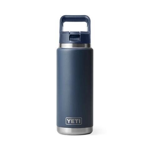 BOTTLE RAMBLER STRAW 26OZ 760ML NAVY YETI