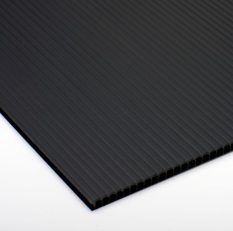IMPRA BOARD CORFLUTE 2MMX1800MMX1200MM BLACK