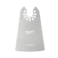 SCRAPER MILW M/TOOL OPEN LOK RIG AND FLEX 50MM 2PK