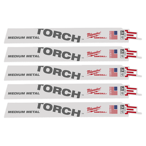 RECIPRO BLADE MILW TORCH DEMO 14TPI 230MM PK5