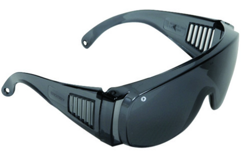 SAFETY GLASSES VISITORS SMOKE LENS #300_2