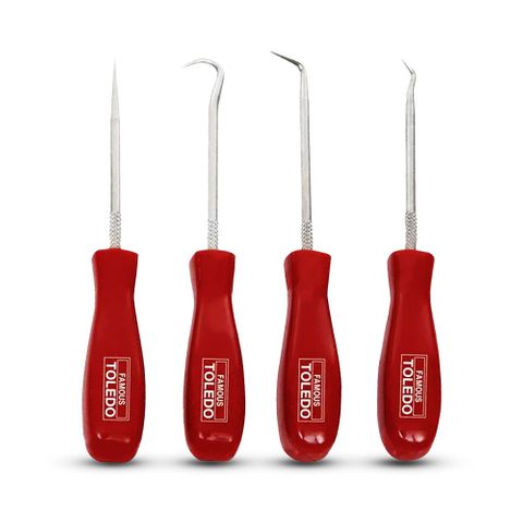 TOLEDO PICK & HOOK SET MINATURE 4PC