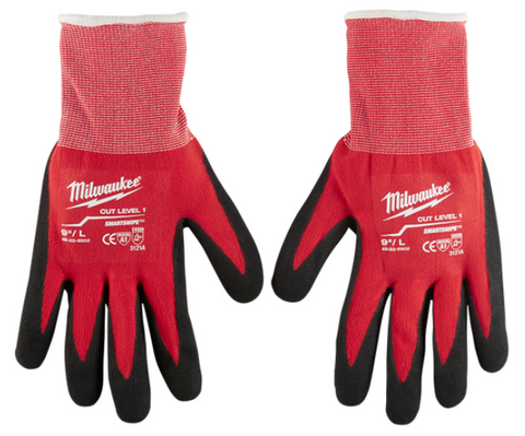 GLOVE MILW NITRILE CUT 1 SMARTSWIPE LGE 48228902
