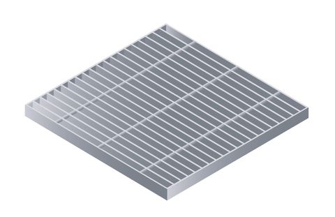 GRATE ACO GALV HEELGUARD MEDIUM DUTY 300X300