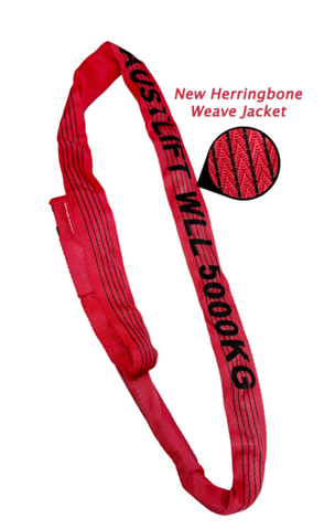 SLING ROUND 5T X 5M RED DURABONE