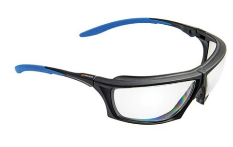 GLASSES PROTEUS 2 SAFETY CLR DUST/GRD RATCHET ARMS
