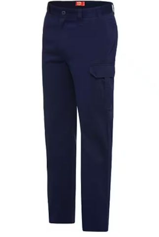 TROUSER HARD YAKKA CARGO NAVY 107S Y02570