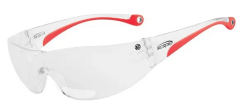 GLASSES BIFOCAL CLEAR +3 SCOPE MAXVUE