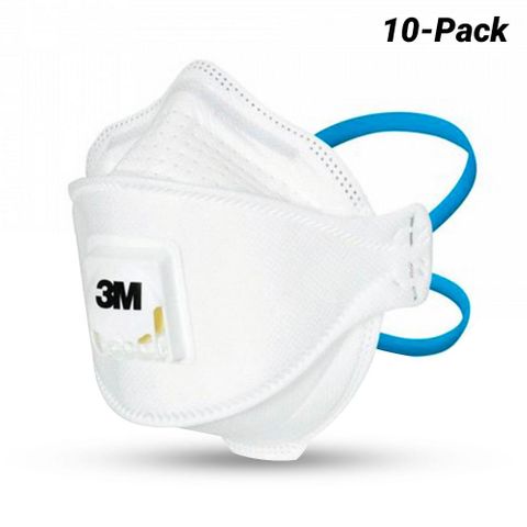 DUST MASK P2 VALVE FLAT 3M 9322A+ FFP2