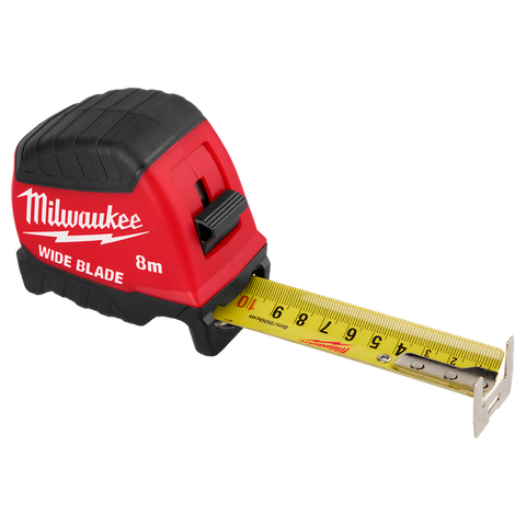 TAPE MEASURE WIDE BLADE 8M 35MM MILW 4932499205T
