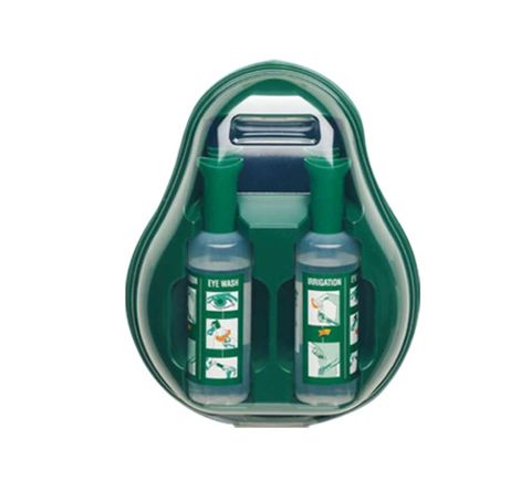 EYEWASH STATION WALLMOUNT 2 X 500ML BOTTLE (PACK)