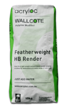 RENDER ACRYLOC WALLCOTE FEATHERWEIGHT HB 15KG