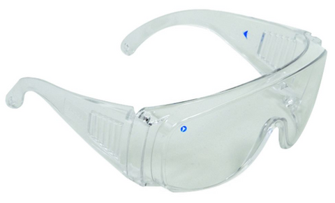 SAFETY GLASSES VISITORS CLEAR LENS #3000