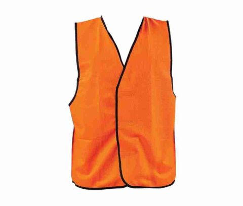 VEST SAFETY DAY ORANGE SML