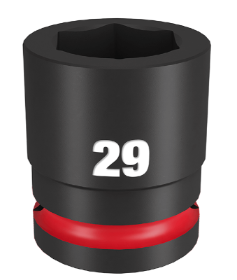 SOCKET IMP MILW SHOCKWAVE 3/4" DR STD 29MM (PCE)
