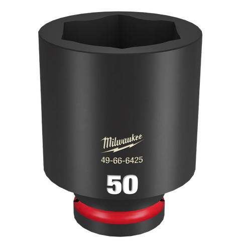 SOCKET IMP MILW SHOCKWAVE 3/4" DR DEEP 50MM (PCE)