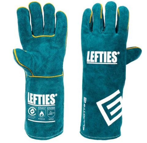 GLOVES LEFTIES WELD ELLIOTTS MIG/STICK LARGE(PAIR)