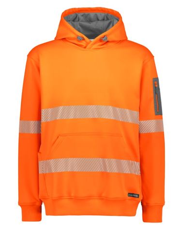 HOODIE HIVIS ORANGE REFLECT STREETWORX XLG ZT867