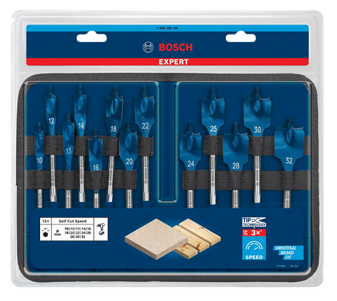 SPADE BIT HEX BOSCH SELF CUT SPEED 10X152MM