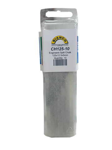 CHALK ENGINEERS SPLIT 127X12X5MM (PK 10)