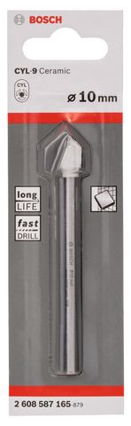 DRILL BIT BOSCH GLASS/TILE 6X80MM