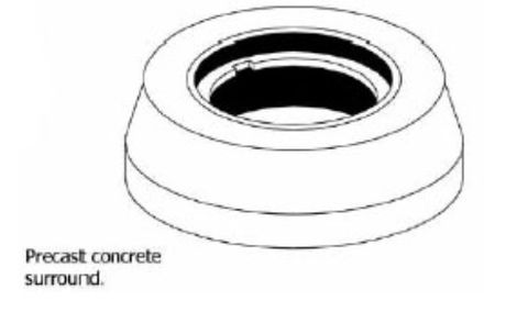 BLOCK SUPPORT FOR 100MM TYPE 1 IP CONCRETE