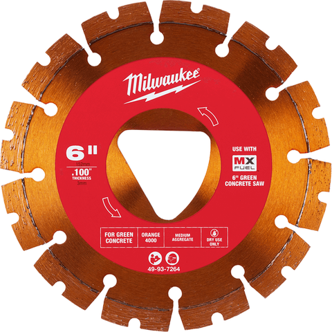 BLADE CONCRETE DIAMOND MILW 150MM 49937264(ORANGE)