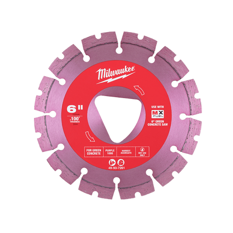 BLADE CONCRETE DIAMOND MILW 150MM 49937261(PURPLE)