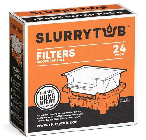 SLURRYTUB FILTER PACK OF 24 FILTER BAGS