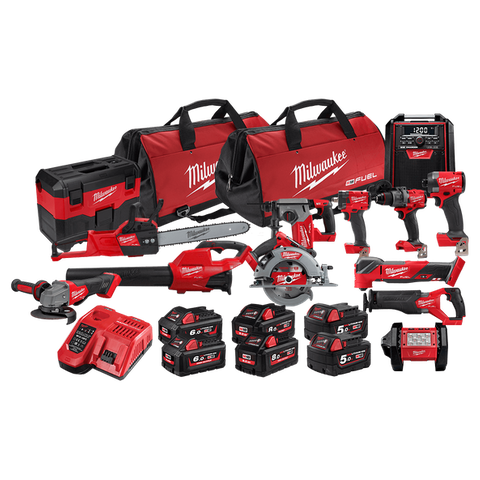 MILWAUKEE M18 FUEL� 13 PIECE POWER PACK 13A3