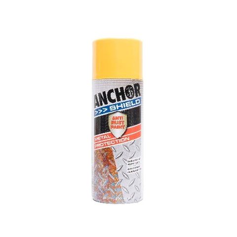 PAINT SPRAY EPOXY ANCHOR SHIELD GOLDEN YELLOW 300G