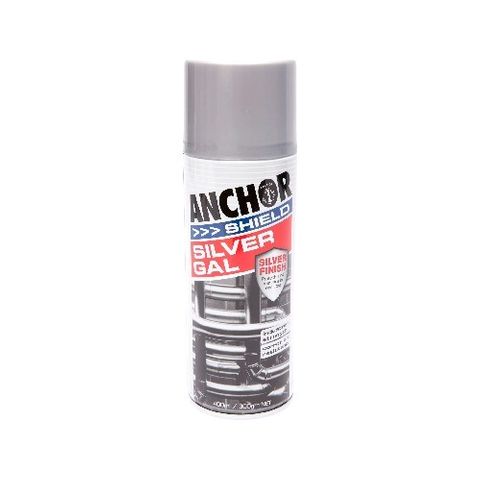 PAINT SPRAY ANCHOR SHIELD SILVER GAL 300G