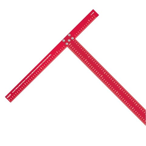 T-SQUARE RED ALUM H/DUTY 1350MM TQG13