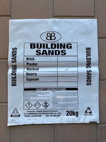 WASHED CONCRETE SAND BBP 20KG