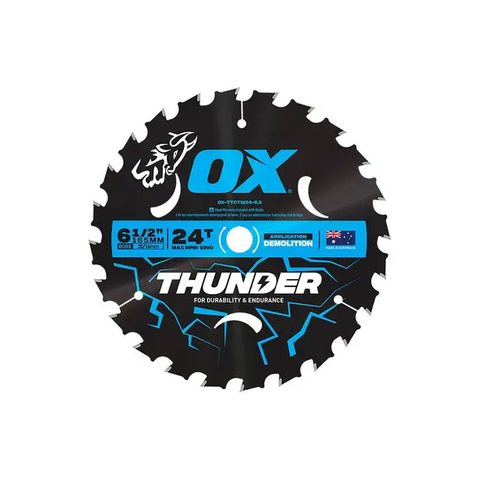 TCT DEMO BLADE OX THUNDER 165MM X 24T