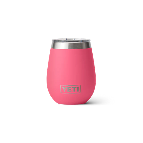 TUMBLER WINE RAMBLER 10OZ 295ML TROPICAL PINK YETI