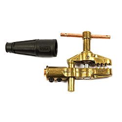 EARTH CLAMP G TYPE T/MASTER  600AMP BRASS