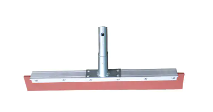 SQUEEGEE BADGER ALUM FRAME  RED RUBBER 600MM